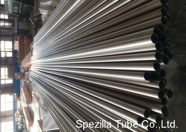 Ti CP R50400 Seamless Titanium Tubing , Titanium Welded Tubes ASTM B338 ASME SB338
