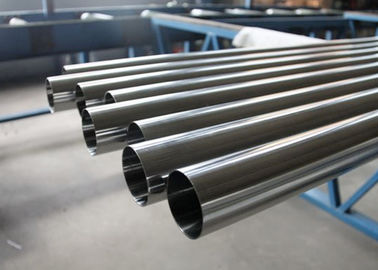 304 Round Metric SS Tubing ID / OD Polished For Wine / Brewery Industrial