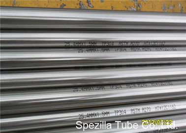 La tuyauterie de l'acier inoxydable 304, le tuyau d'acier inoxydable 3A a certifié 1,5" X 0,065" X 20FT